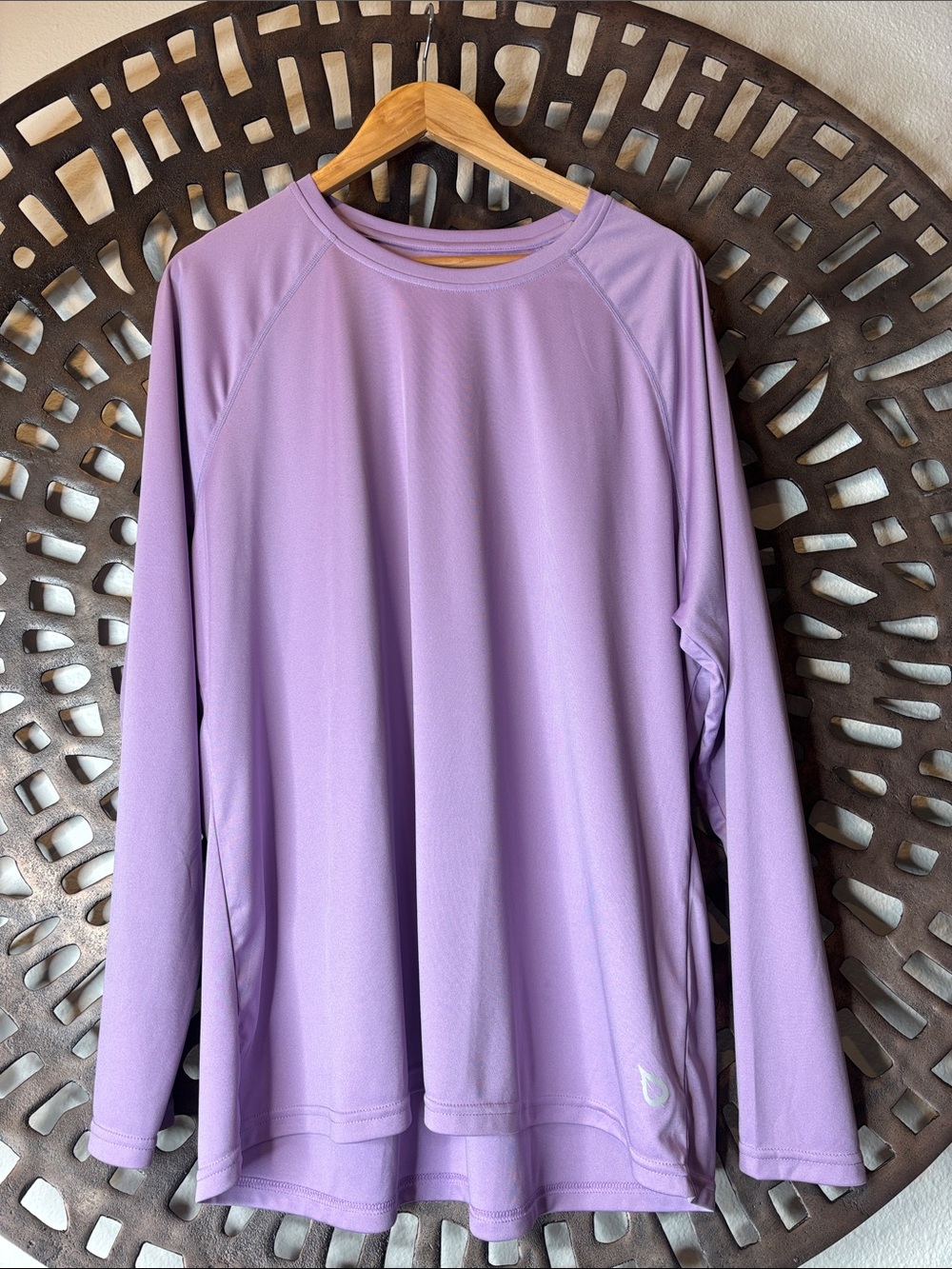 💜 Baleaf Performance Top Women’s 3XL Light Purple Long Sleeve Stretch Workout S